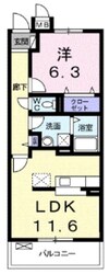 パレス宮戸の物件間取画像